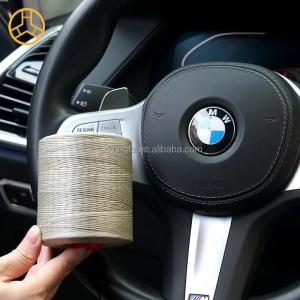 Quality 240 Colors 400g Polyester Wax Bonded Braided Thread for Leather Sewing Thread 420D/16 wholesale