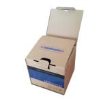 Loading 5kg Recyclable Cardboard Kraft Paper Gable Boxes