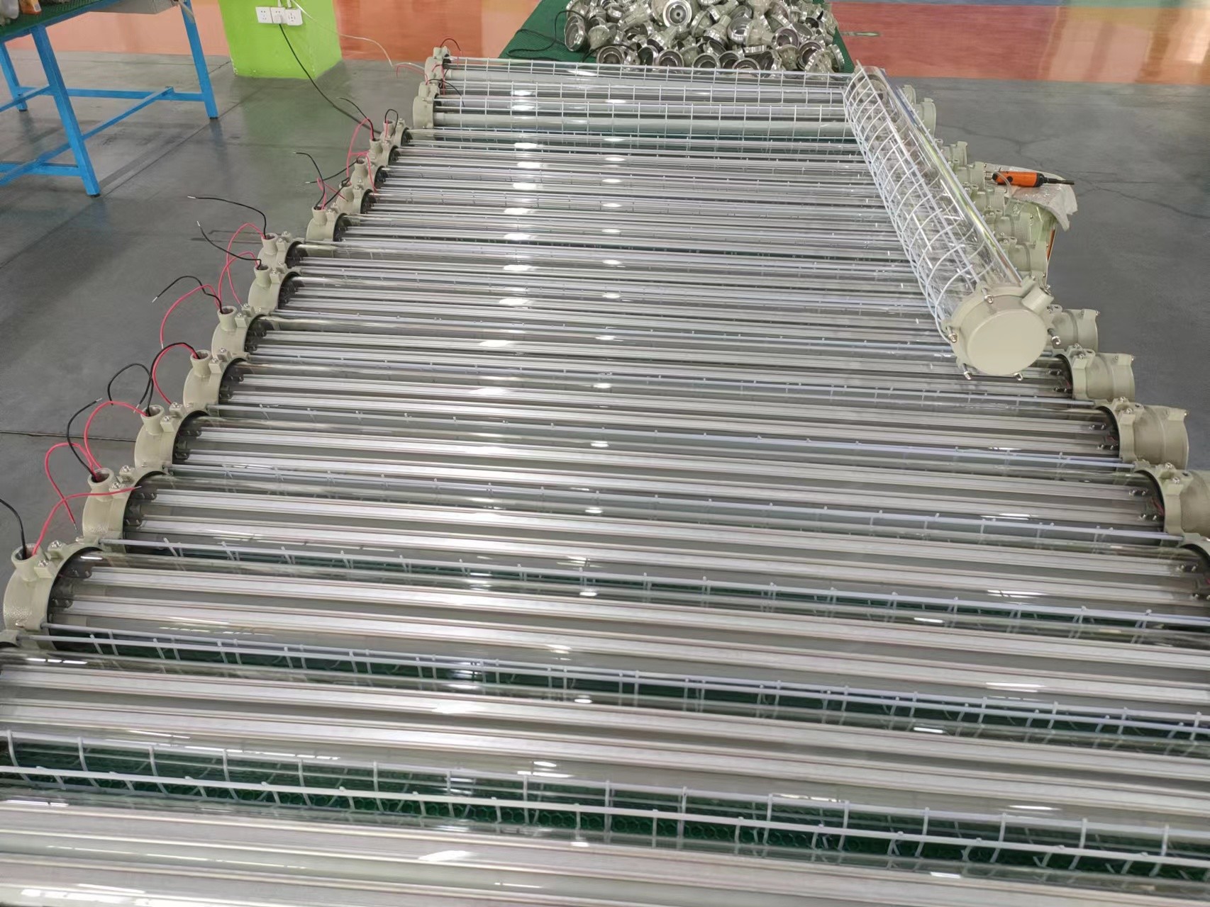 Explosion Proof Fluorescent Tube Lamp With Aluminum Alloy 18W 36W IP66 Atex Explosion Proof Linear Lighting