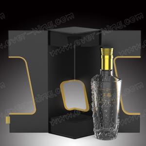 Quality Custom Made Luxury Cardboard Liquor 700ml Bottles Glass Packaging Boxes wholesale