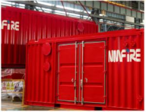 Quality 3D Design Skid Mounted Fire Pump For Outdoor Containerised Fire Fighting wholesale