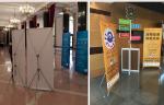 Banner Poster Sand Roll Up Banner Stand
