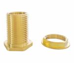 1/2" Female NPT 3/4" Male GHT Solid Brass Water Tank Connector OEM Services
