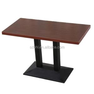Quality Customized Fast Food Restaurant Table with Modern Design in Antique Finish wholesale