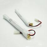 1800mAh Emergency Light Ni Cd Battery Pack NiCd 6V With End Caps