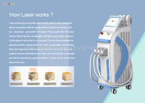 Quality Ipl Rf Multifunction Beauty Equipment 3 In 1 Permanent Hair Removal 532nm wholesale