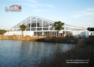 Quality Transparent PVC Roof Cover Commercial Party Tents For Large Annual Events wholesale