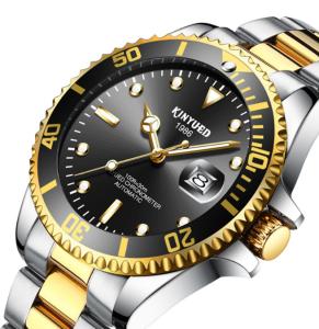 Quality Business Mechanical Wrist Watch Black Dial Mens Mechanical Watches wholesale