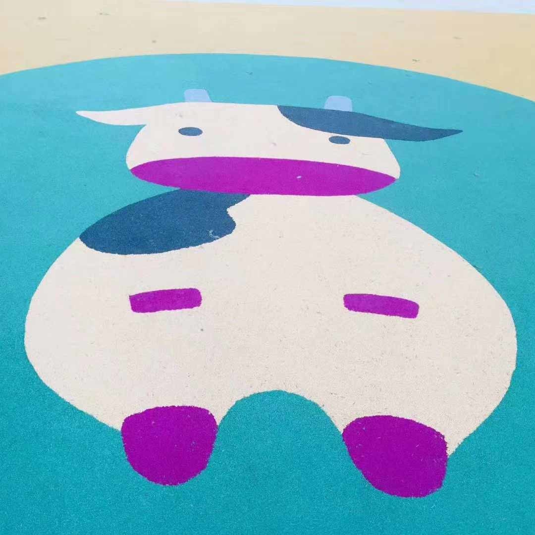 Poured Rubber Playground Flooring