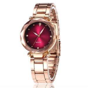 Quality Ladies Luxury Quartz Dress Stainless Steel Band Colorful Dial Analog Alloy Classic Quartz WristWatch wholesale