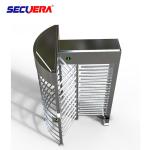 Speed Gate Cross Security Products Full Height Turnstile For Office Building