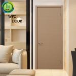 Waterproof Entrance Residential WPC Doors 45mm Thickness Bedroom Use