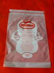 Garment / Pillow Packaging Poly Bags , Clear plastic drawstring bags