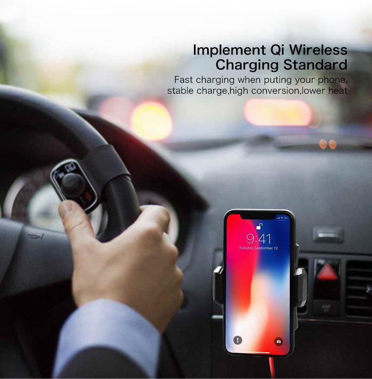 Wireless Charging Magnetic Car Charger Mini Universial qi Wireless Charger