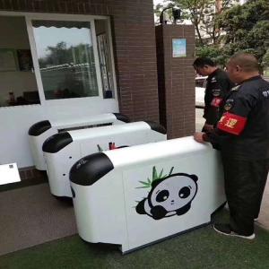 Quality Width 600mm High Security Kindergarten Swing Barrier 1200*200*900mm wholesale