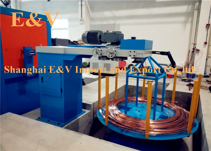 Output Dia Ф20mm Ф18mm Copper Rolling Mill Machine With Ellipse Round Hole Type System