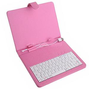 Quality 8 Tablet PC USB Keyboard(pink) wholesale