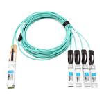 Arista Networks AOC-Q-4S-100G-10M Compatible 10m (33ft) 100G QSFP+ to Four 25G