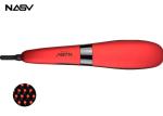 100-240V Home Hair Straightener , Flat Iron Hair Straightener Brush Comb