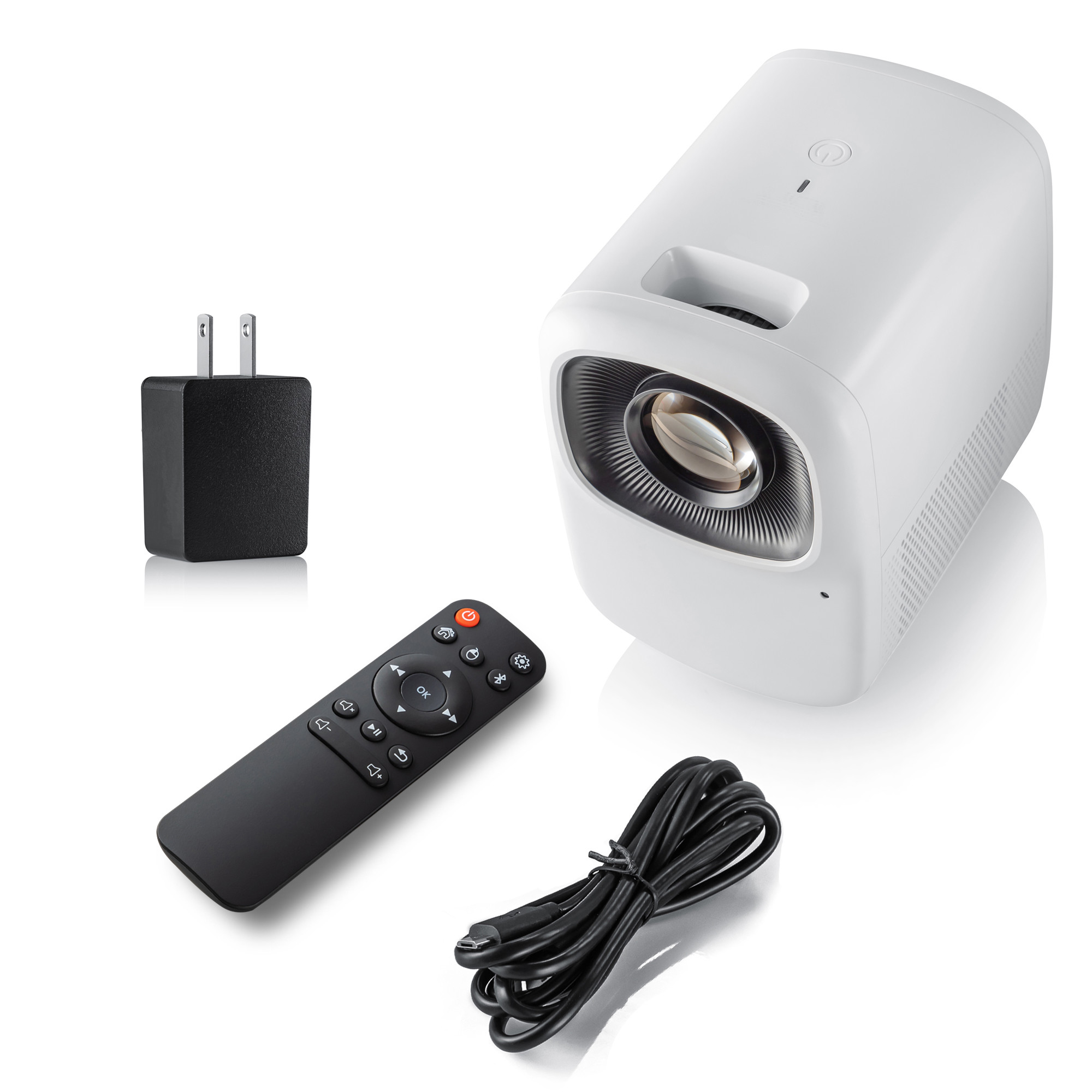 FHD Android 1080P Mini Projector With Wifi 200 Lumens 30000 Hours