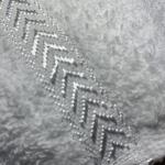 Rolled In Tray Azo Free Airline Satin Viscose Towel
