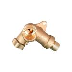 Rust-Proof Durable Brass Outdoor Water Heater Inlet Connection