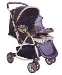 Rocking baby stroller