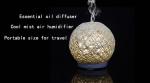 Sphere Home Fragrance 80ml Remote Control 5V USB Humidifier