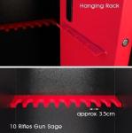 1450 Height 10 Guns Gun Safe Cabinet Appearance of Depth 301-400mm Metal Safes