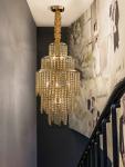 High Ceiling hotel lobby decoration large modern chandelier(WH-CY-208)