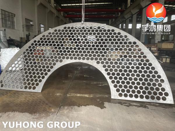 ASTM A240 F304 / UNS S30400 / 1.4301 Stainless Steel Baffle Plate For Heat