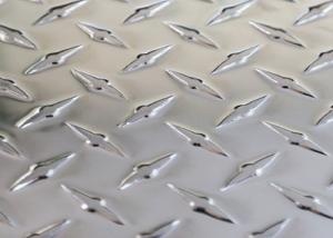 Quality 1050 / 1060 / 1100 Aluminium Chequered Plate For Architecture Decorative wholesale