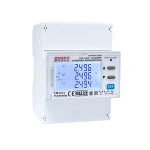 Quality MID approved EM4373 3*230/400V 0.05-5 6 A Three Phase Power Analyzer Digital Display wholesale