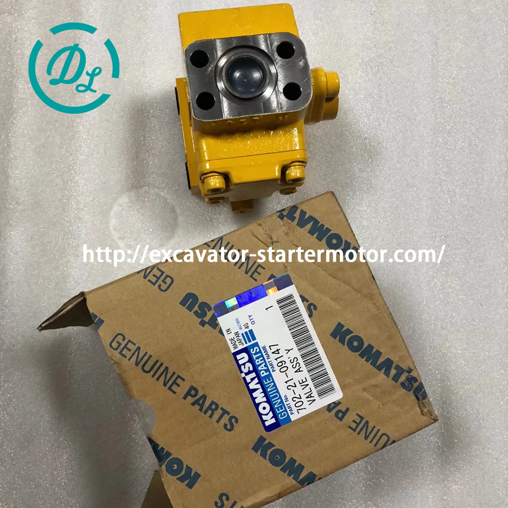 Excavator Valve Assembly 702-21-09147 702-21-09146 Komatsu PC200-6
