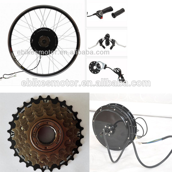 1500W electric bicycle kit DIY kit, brushless dc electric motor 48V