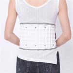 White Waist Support Brace Decompression Spinal Air Lumbar Traction Belt