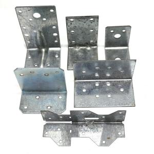 Quality Stamping Parts Durable Stamped Timber Joist Strap Wood Connectors for Construction wholesale