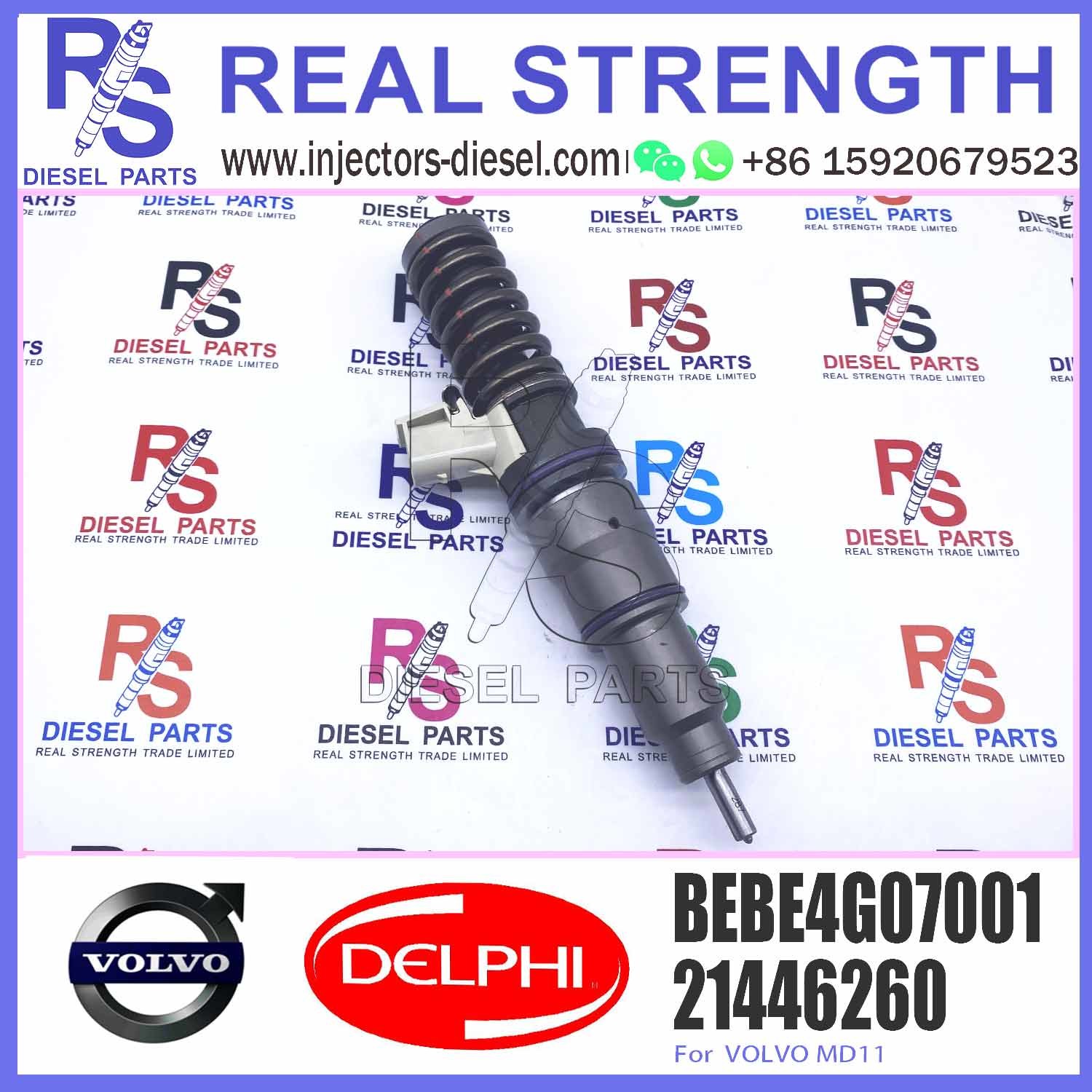 Direct Sale Diesel Fuel Injector 21446260 BEBE4G07001 For V-O-L-V MD11