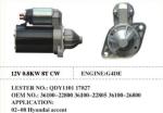3610022800 3610022805 3610026800 Auto Engine Starter For Hyundai Accent