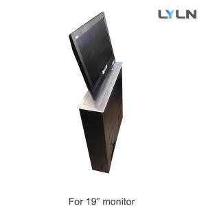 Quality 19 Inch Motorized Monitor Lift , Pop Up Monitor Lift For Incorporting wholesale