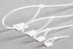 DEMOELE 30*30mm white plastic nylon self adhesive cable tie mount for cable ties