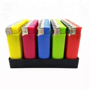 Quality Dy-007 Smoking Cigarette European Gas Electric Lighter Suitable for Various Countries wholesale