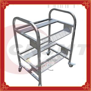 Quality YAMAHA YV100 Pneumatic Feeder Trolley Stainless Steel Feeder Cart wholesale