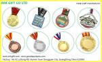 Custom High Quality Lanyard Metal Medal for Sport ,High Quality Enamel Metal