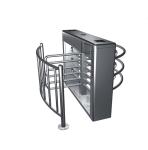 Rotary RFID Access SS316 Waist Height Turnstiles