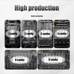 100ml - 350ml HDPE Bottle Making Machine Extrusion 6 Cavity Blowing Machine