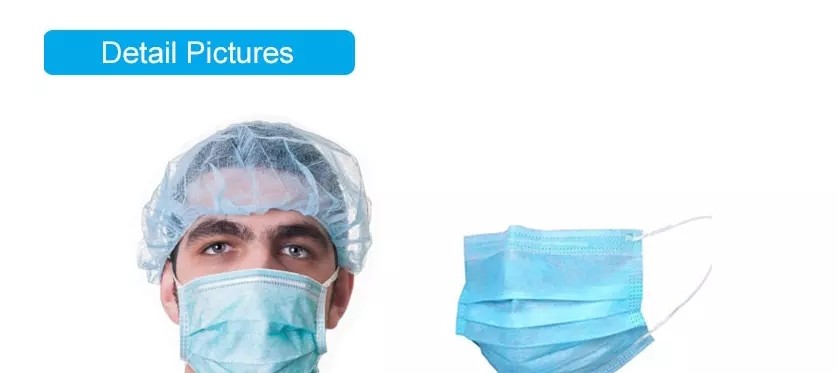 Breathable Disposable Medical Mask Non Irritating For Hygiene Environments