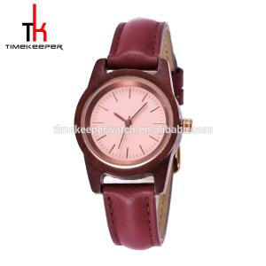 Quality Charm Watch Customized LOGO Wood Watches For Ladies wholesale