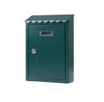 Waterproof Post Box Residential Durable Steel Mailbox Wall Mounted Garden