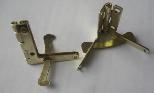 Quality Shiny gold metal hinge for jewelry box wholesale